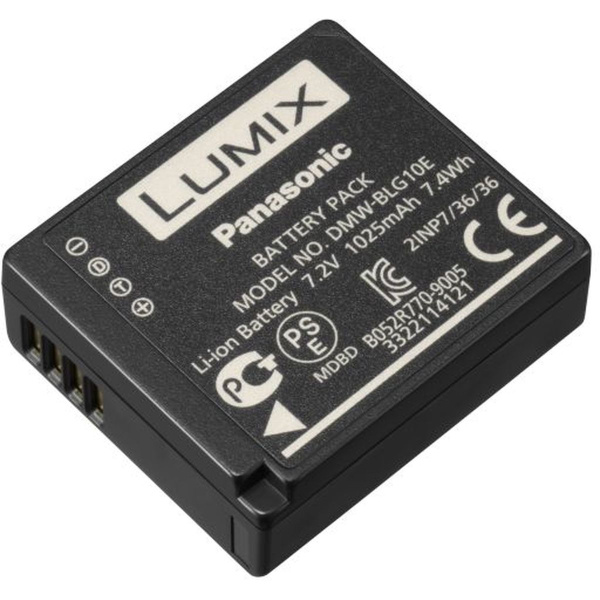 Panasonic DMW-BLG10E Battery (LX100/TZ100/TZ90/TZ80/GX80)