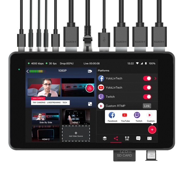 YoloBox Pro live streaming device