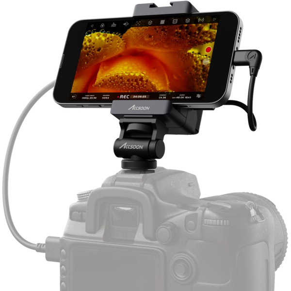 Accsoon SeeMo – iOS/HDMI Smartphone Adapter for Live Monitoring, Recording, and Streaming