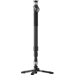 YC Onion Pineta Carbon Fiber Monopod + Carbon Fiber Extension Tube + Fluid Head - Image 2
