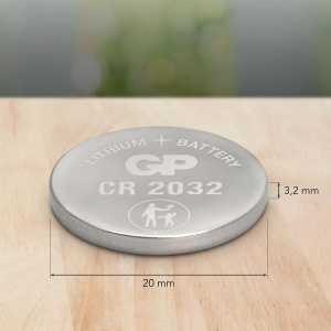 GP Lithium Knoopcel CR2032 Blister 1 - Image 3