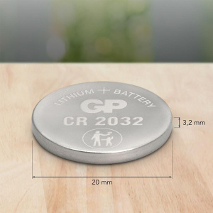 GP Lithium Knoopcel CR2032 Blister 1 - Image 4