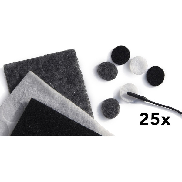 Rycote White Undercovers - 25 Packs X 30 Uses