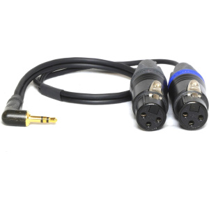 Peppercable CAY4 2X XLR Female-3.5mm Mini Stereo Jack CABL40 - Image 2