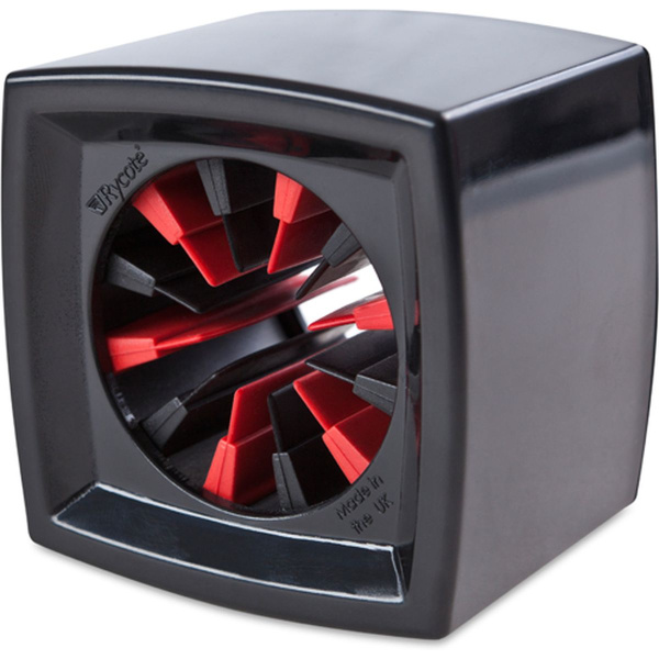 Rycote 20 X Single Square Black Mic Flag