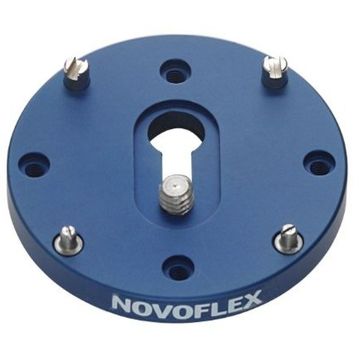 Novoflex Snelk.plaat Round For Mid.form Cam.'s Anti-ROT.