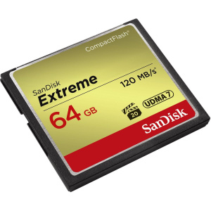SanDisk CF Extreme 64GB 120MB/Sec 85 MB Write UDMA 7 - Image 2