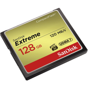 SanDisk CF Extreme 128GB 120MB/s 85MB Write UDMA 7 - Image 2