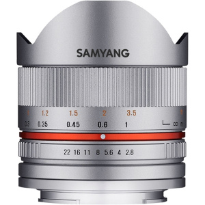 Samyang 8mm f/2.8 Fisheye II Canon M Silver - Image 2