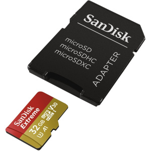 SanDisk MicroSDHC Extreme 32GB A1 V30 U3 UHS-I CL.10 - Image 2