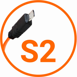 Miops Camera Verbindingskabel Sony S2 Orange