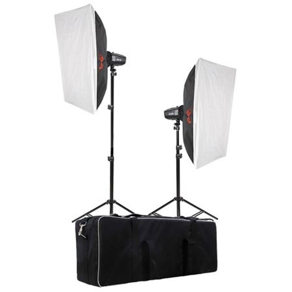 Falcon Eyes Studio Flash Set SSK-2200D w/ Bag