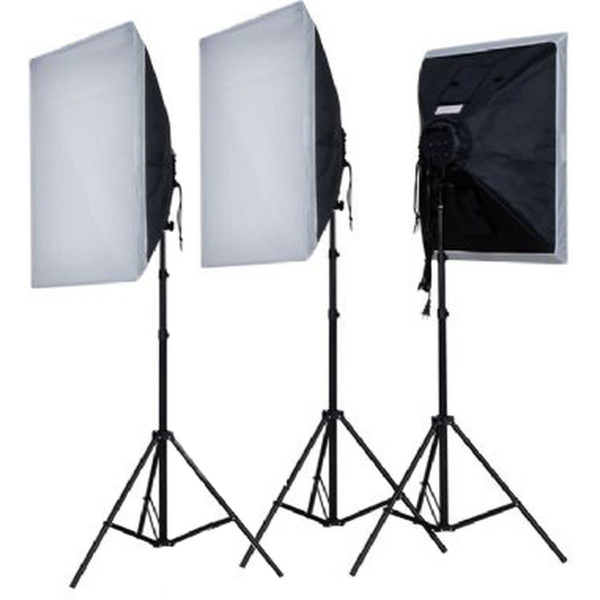 Falcon Eyes Continu Lichtset LH-ESB5050K3 3x55W