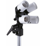 Falcon Eyes Lamp Holder LH-4E27LS 4 X E27 w/ Tilti