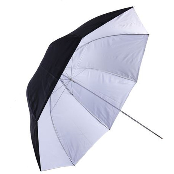 Falcon Eyes Flitsparaplu UR-32WB White/Black 80cm