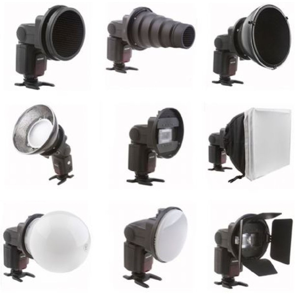 Falcon Eyes Universal Camera Flash Strobist Set SGA-K9