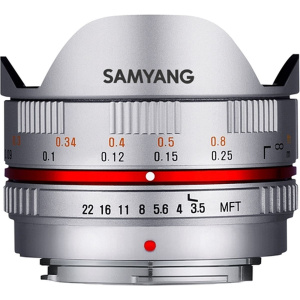 Samyang 7.5mm f/3.5 UMC Micro 4/3 Silver - Image 2