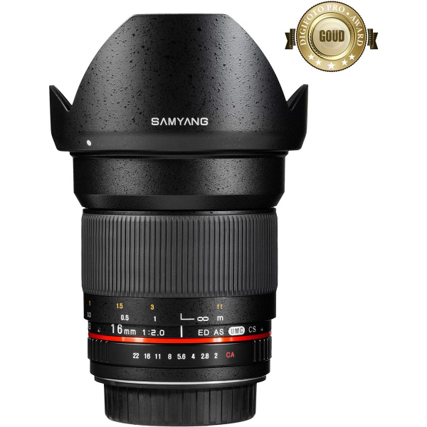 Samyang 16mm 1:2.0 ED AS UMC CS Fuji X