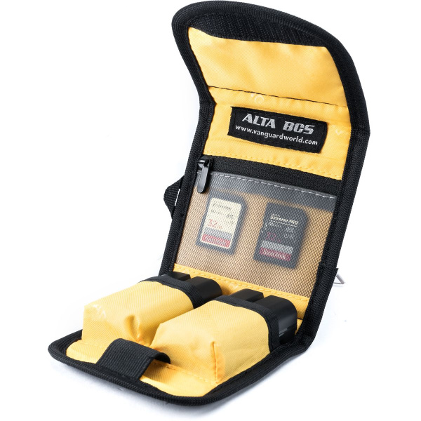Vanguard Alta BCS Acc Bag Battery/Lens Cap/Clean/Sdcard