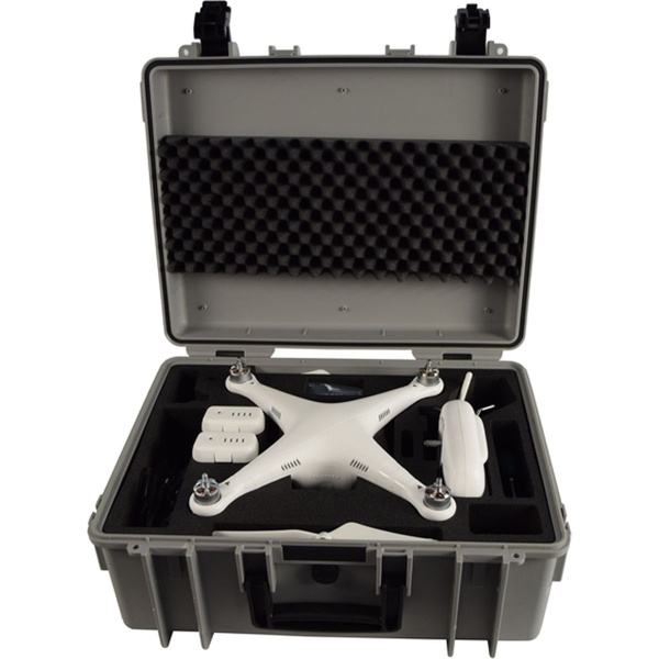 B&W Outdoor.cases Copter.case Grey / Hardfoam DJI Phantom 2