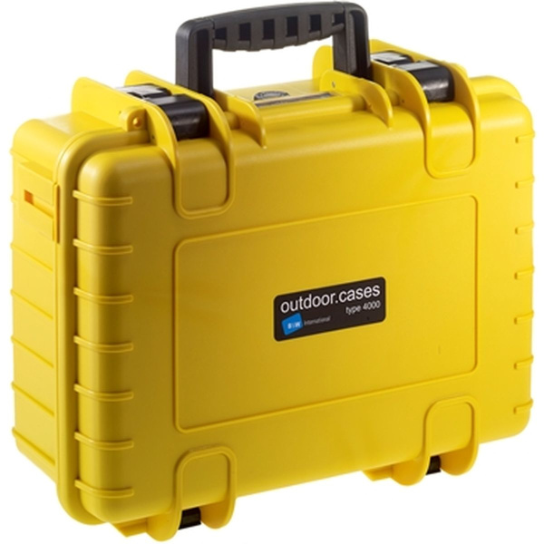 B&W Outdoor.cases Type 4000 Yellow / Plukschuim