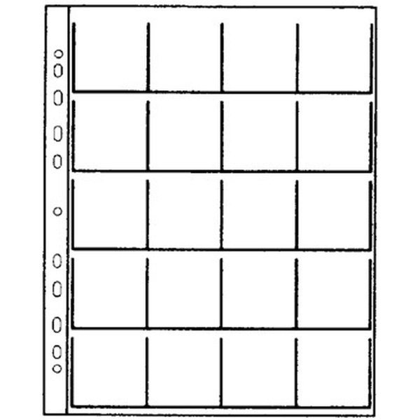 Kaiser Dia-Archiefblad 5x5 @ 10