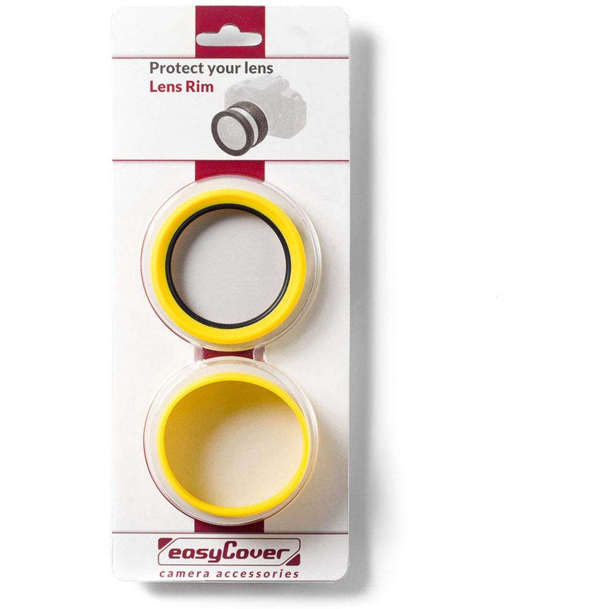 easyCover Lens Rim For 62mm Yellow - Image 5