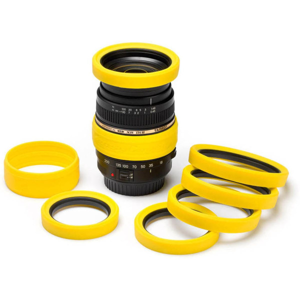 easyCover Lens Rim For 77mm Yellow