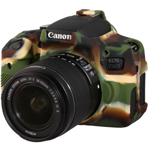 easyCover Body Cover For Canon 750D Camouflage