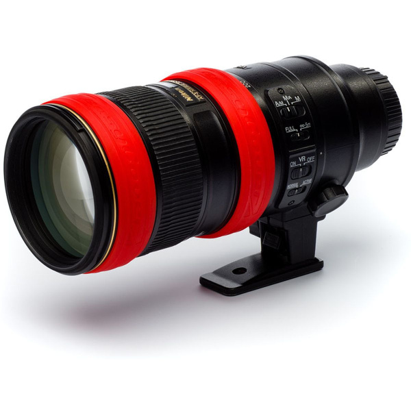 easyCover Lens Rings Red