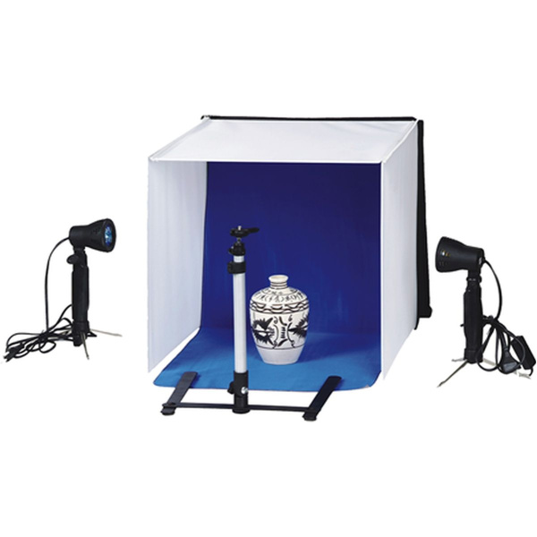 Linkstar Recording Box Set PBK 50x50 Foldable + 2x50W Lampen