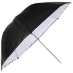 Linkstar Flitsparaplu PUK-84WB White/Black 100cm (O