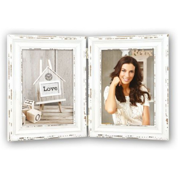 Zep Wooden 2-LUIK Photo Frame SY846 Saint Michel 2X 10x15cm