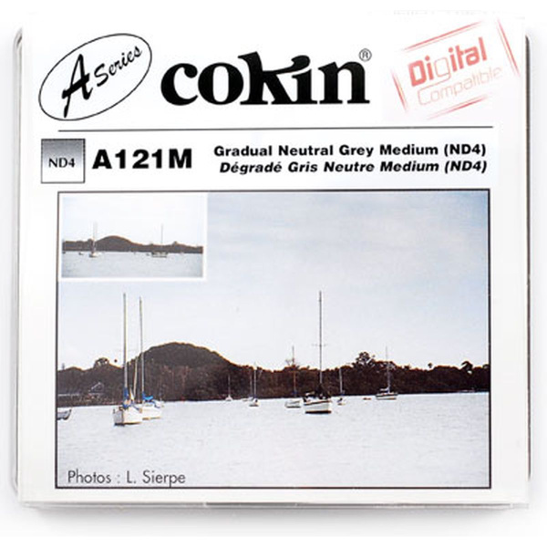 Cokin Filter A121m Grad Neutral Grey G2 Medium (ND4)
