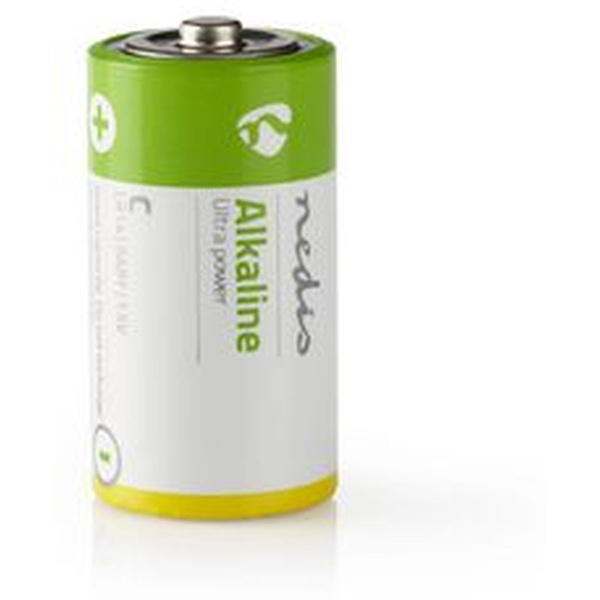 Nedis Alkaline Battery C 1.5 V 2 Pieces Blister