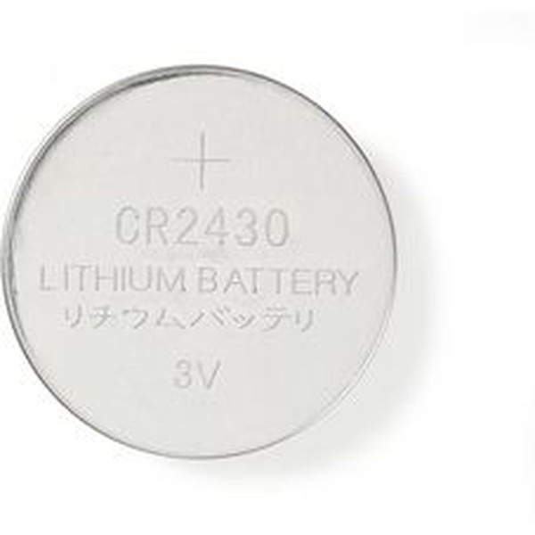 Nedis Lithium Knoopcel-Battery CR2430 3 V 5 Pieces Blister