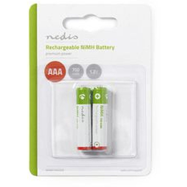Nedis Rechargeable NiMH Battery AAA 1.2 V 700mAh 2pcs Blister
