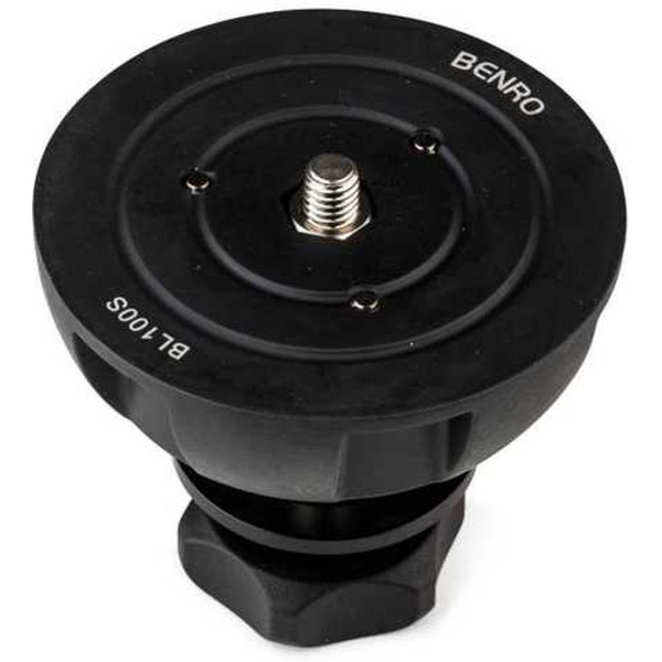 Benro BL100S 100mm Half Ball Adapter w/ Low Profile Knob