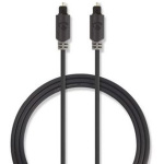 Nedis Optical Audio Cable TosLink M - TosLink M 1.0m GY
