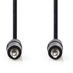 Nedis Stereo-Audio Cable 3.5mm M-3.5mm M 0.5m BK