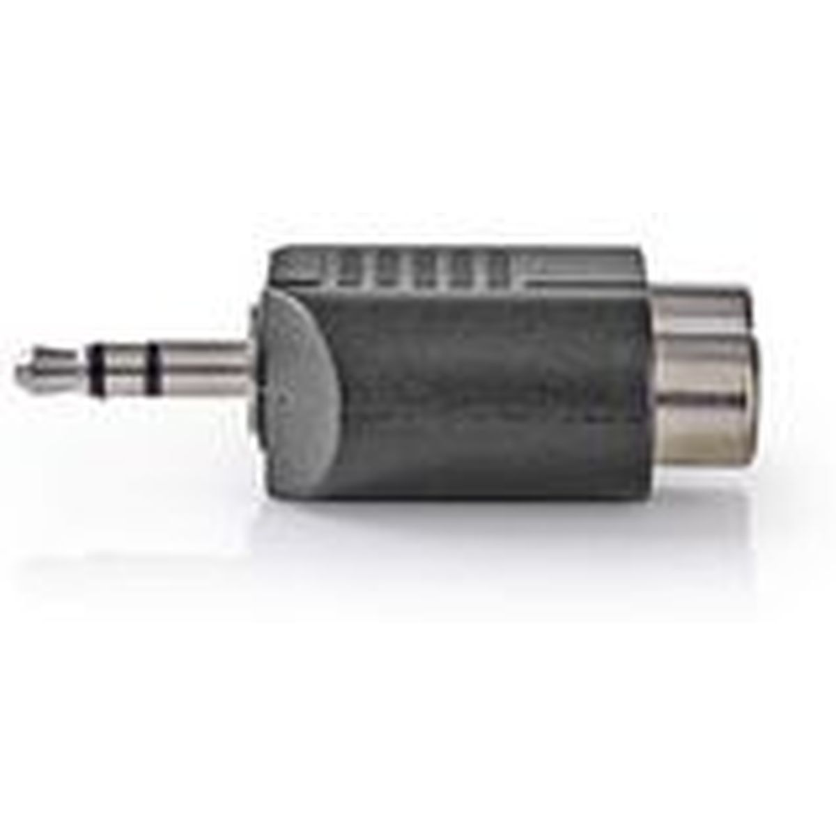 Nedis Stereo-Audio Adapter 3.5mm M-2X RCA F BK