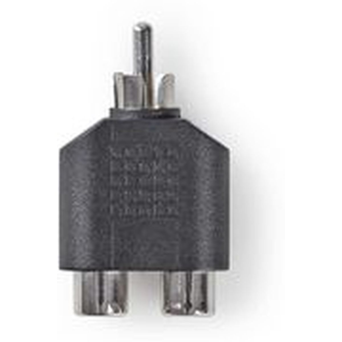 Nedis Subwoofer-Adapter RCA M-2X RCA F BK
