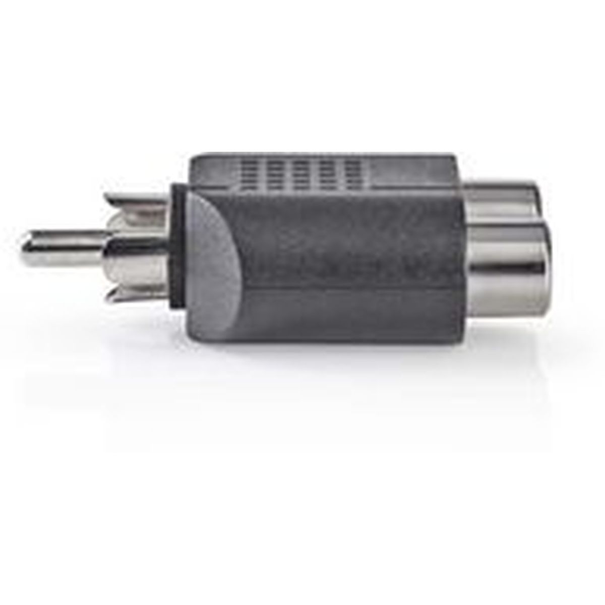 Nedis Subwoofer-Adapter RCA M-2X RCA F BK - Image 2
