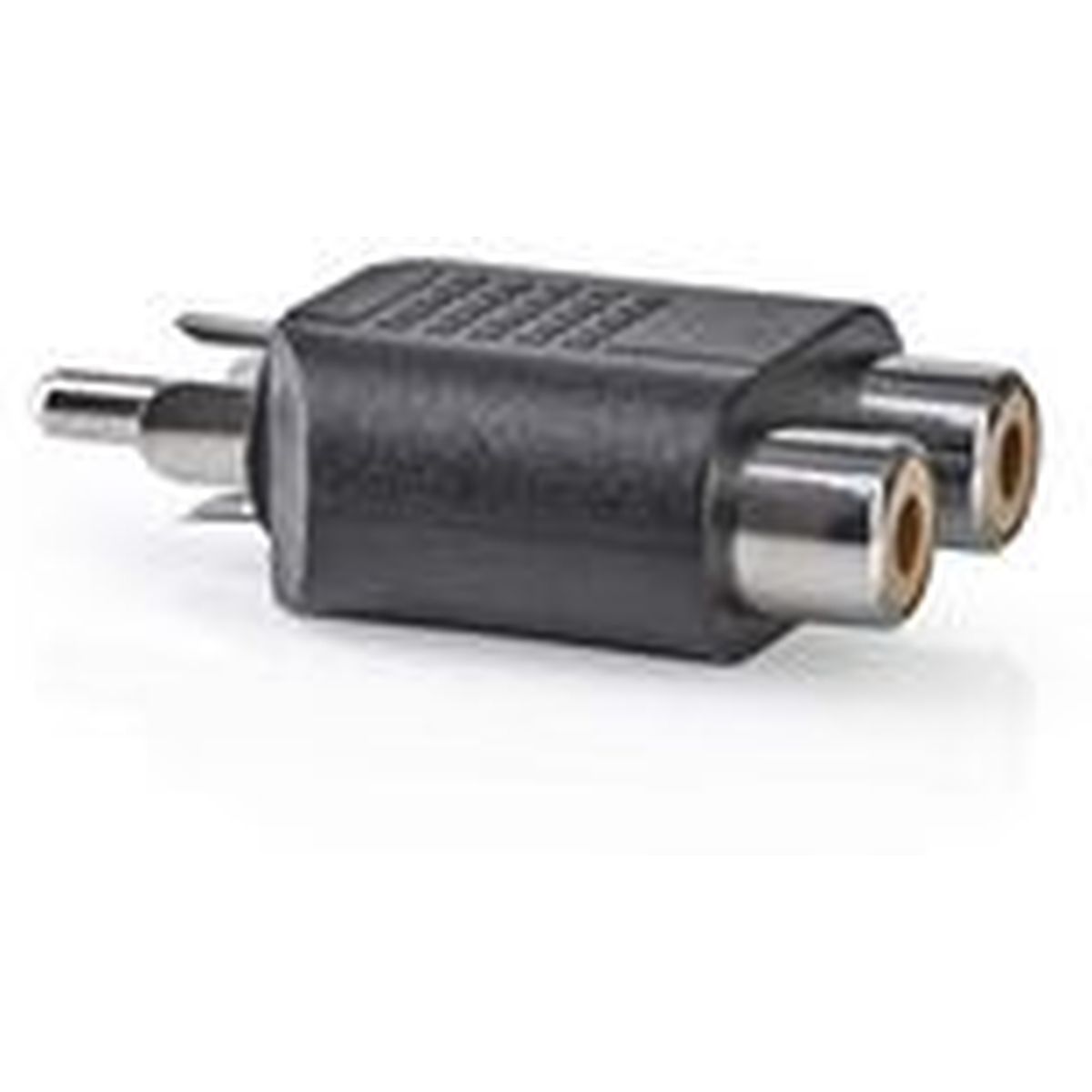 Nedis Subwoofer-Adapter RCA M-2X RCA F BK - Image 3