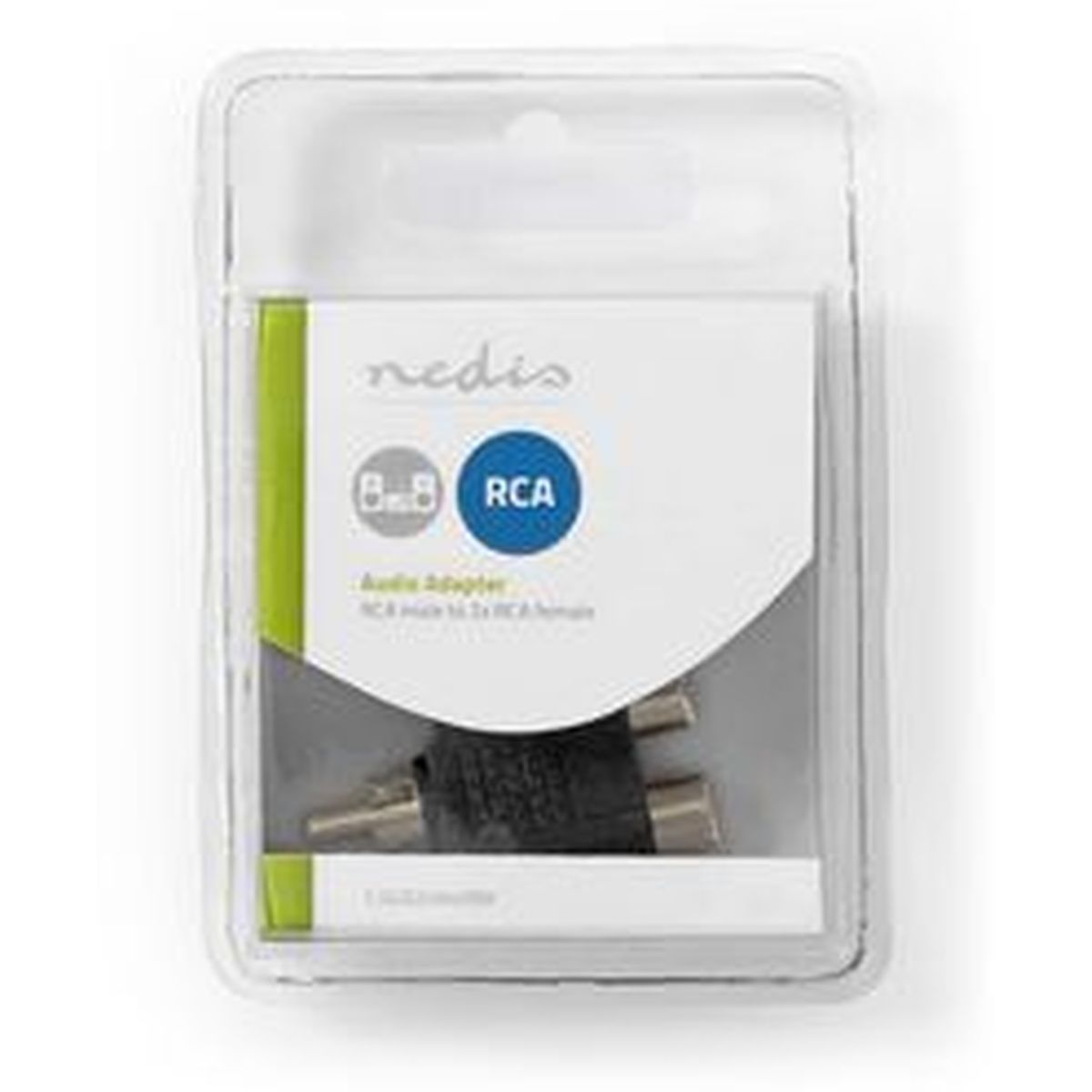 Nedis Subwoofer-Adapter RCA M-2X RCA F BK - Image 4
