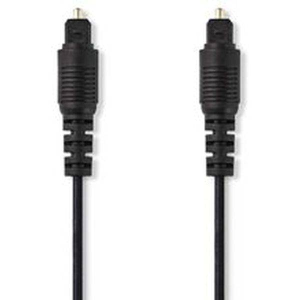 Nedis Optical Audio Cable TosLink M-TosLink M 2.0m BK
