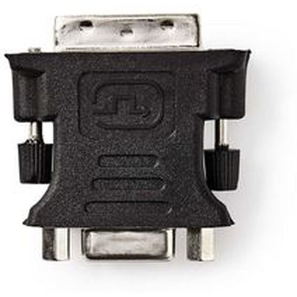 Nedis DVI-VGA-Adapter DVI-I 24 + 5-PINS M-VGA F BK