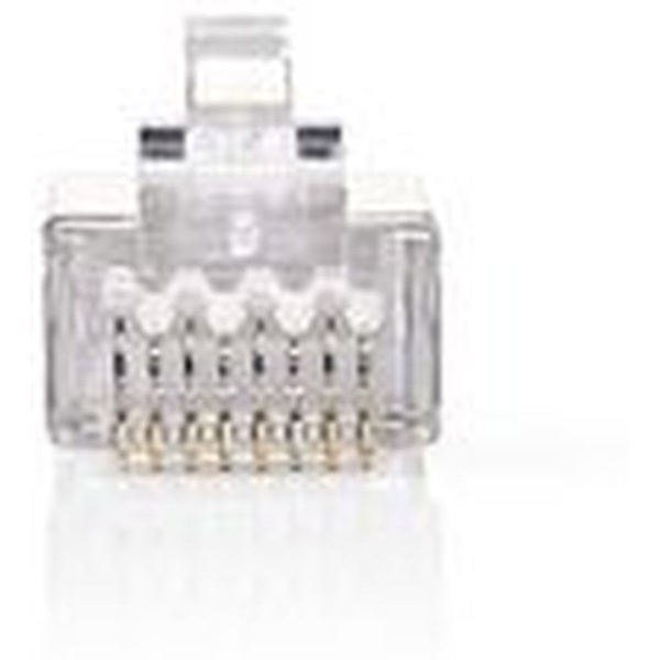 Nedis Network Connector RJ45 (8P8C) M-10 Pieces Metal