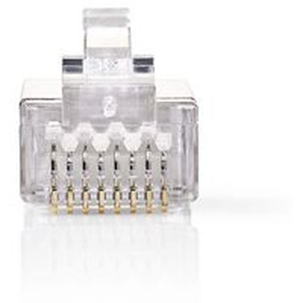 Nedis Network Connector RJ45 (8P8C) M-10 Pieces Metal