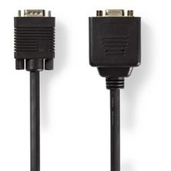 Nedis VGA-Cable VGA M - 2X VGA F 0.2m BK